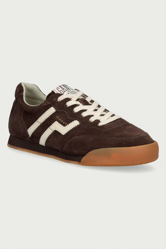 Gant Beylana sneakers γυναικεία σουέτ καφέ 33533336.G388