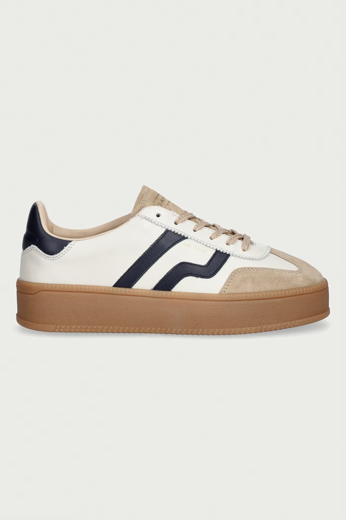 Gant Cuzmani sneakersy damskie skórzane 33531353.G208 beżowy AW26