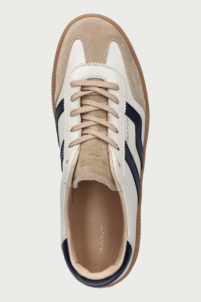 Gant Cuzmani sneakersy damskie skórzane beżowy 33531353.G208