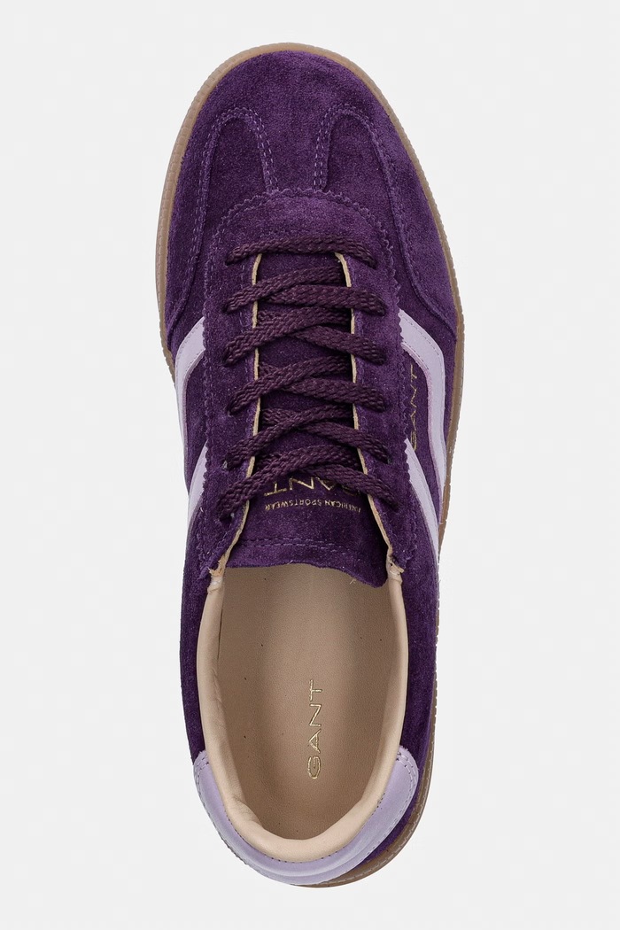 Gant Cuzima sneakers παιδικά δερμάτινα μωβ 33533345.G625
