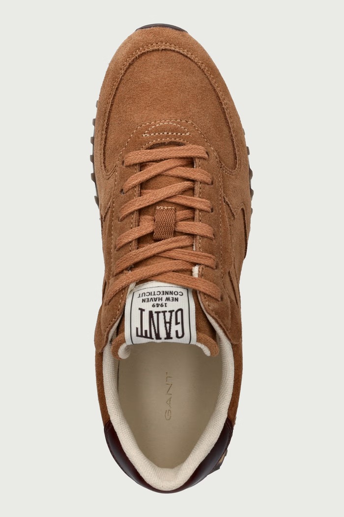 Beja sneakers γυναικεία σουέτ Gant 33533333.G384 καφέ