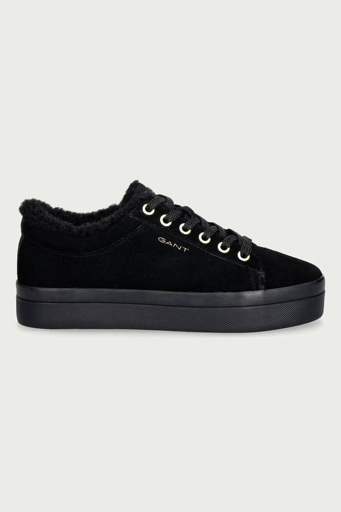 Gant Avona sneakers γυναικεία σουέτ 33533329.G00 μαύρο AW26
