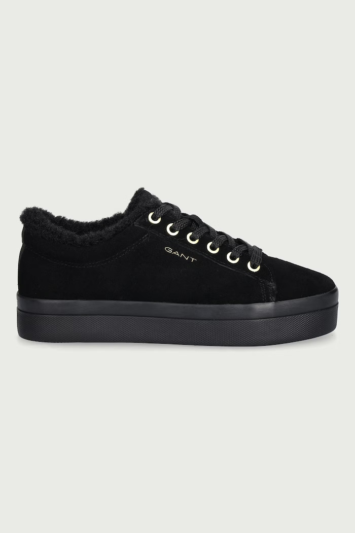 Gant Avona sneakersy damskie zamszowe 33533329.G00 czarny AW26