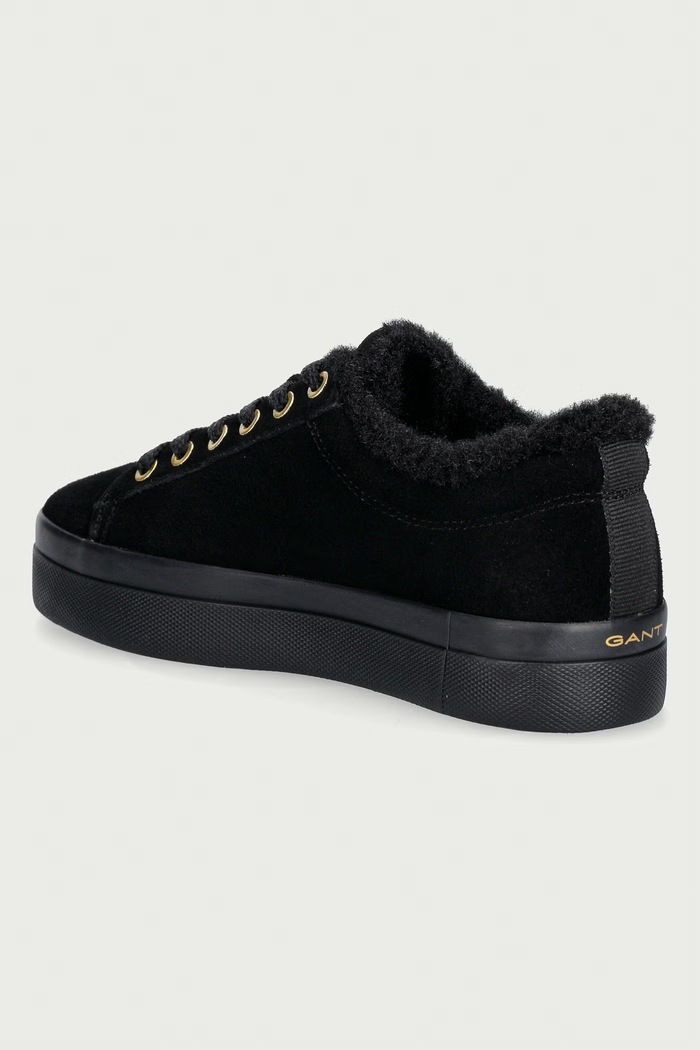 Παπούτσια Gant Avona sneakers γυναικεία σουέτ 33533329.G00 μαύρο