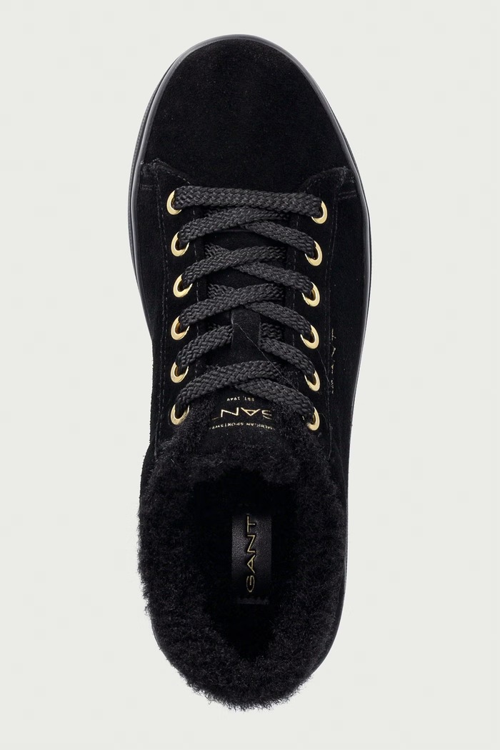 Gant Avona sneakers γυναικεία σουέτ μαύρο 33533329.G00