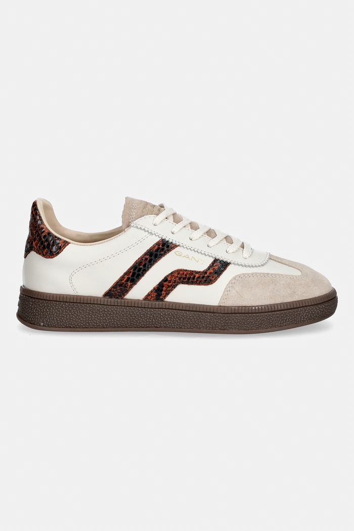 Gant Cuzima sneakersy damskie skórzane 33531347.G91 beżowy AW26