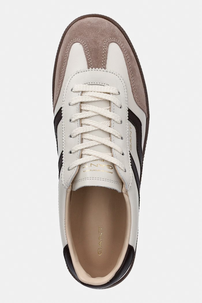 Gant Cuzima sneakersy damskie skórzane beżowy 33531344.G91