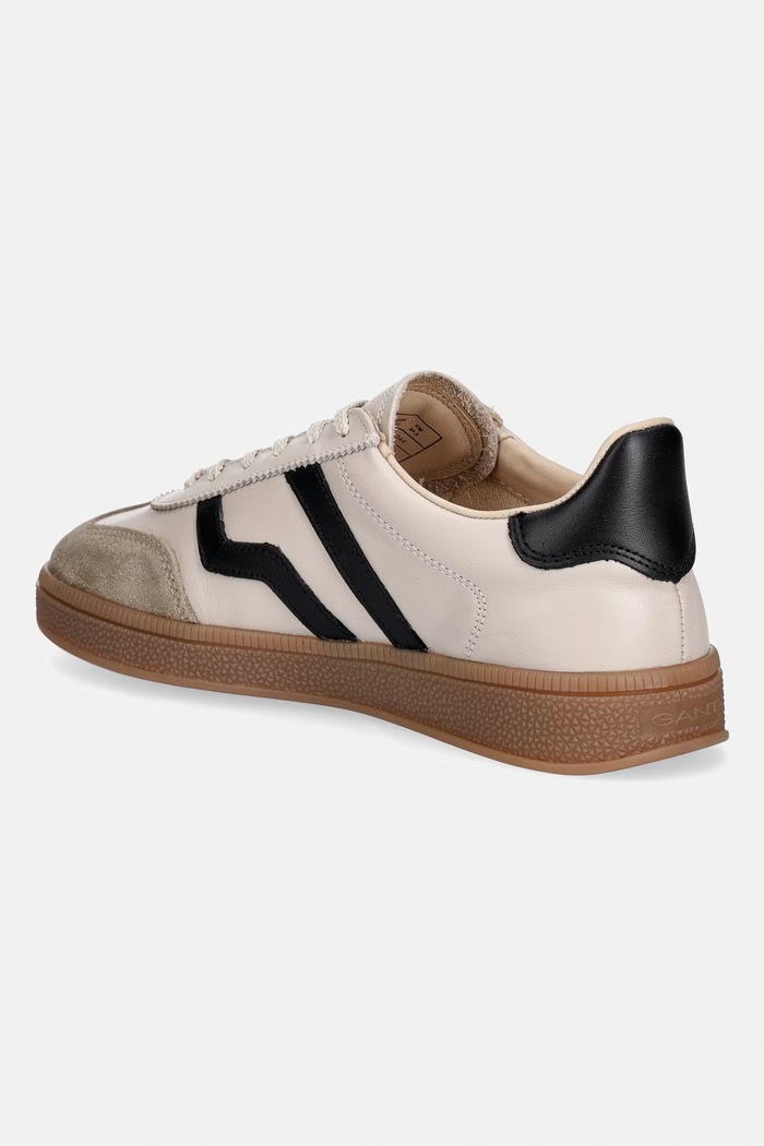 Obuwie Gant Cuzima sneakersy damskie skórzane 33531344.G187 beżowy