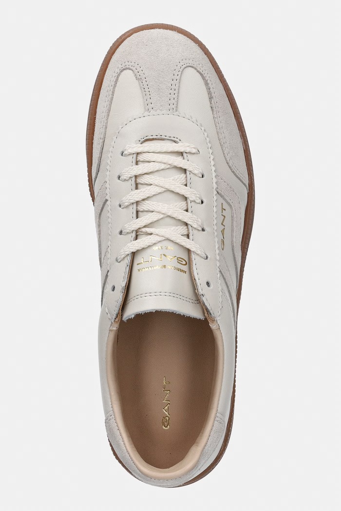 Gant Cuzima sneakersy damskie skórzane beżowy 33531343.G29