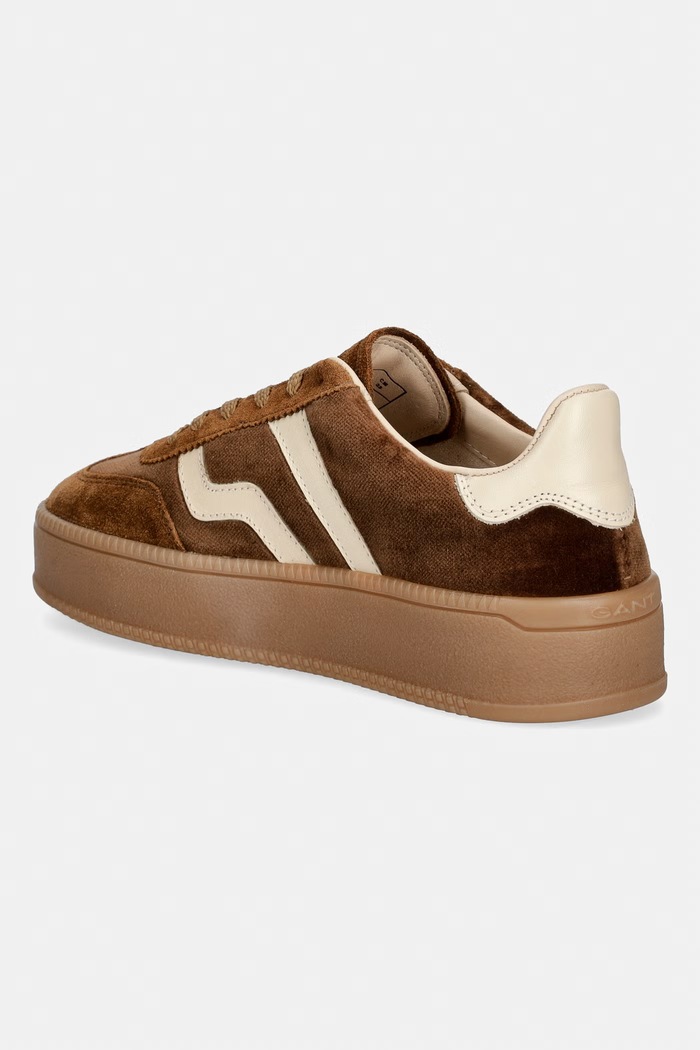 Παπούτσια Gant Cuzmani sneakers Γυναικεία 33538354.G389 καφέ