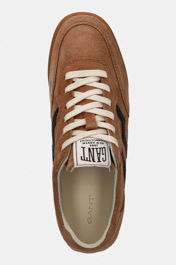Gant Beylana sneakers γυναικεία σουέτ καφέ 33533336.G384