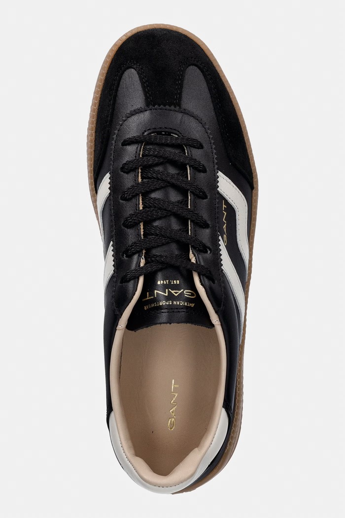 Gant Cuzmani sneakersy damskie skórzane czarny 33531351.G042