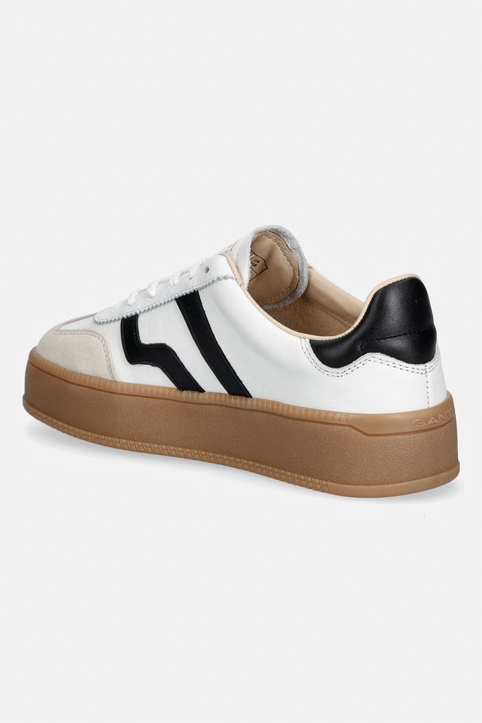 Obuwie Gant Cuzmani sneakersy damskie skórzane 33531351.G020 biały