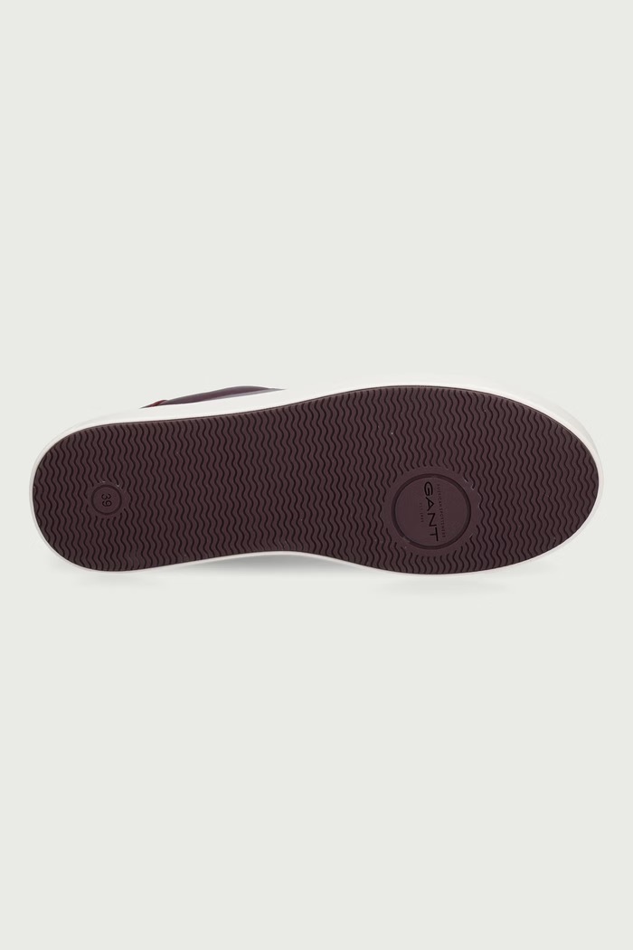 Avino sneakersy damskie skórzane Gant bordowy 33531326.G550