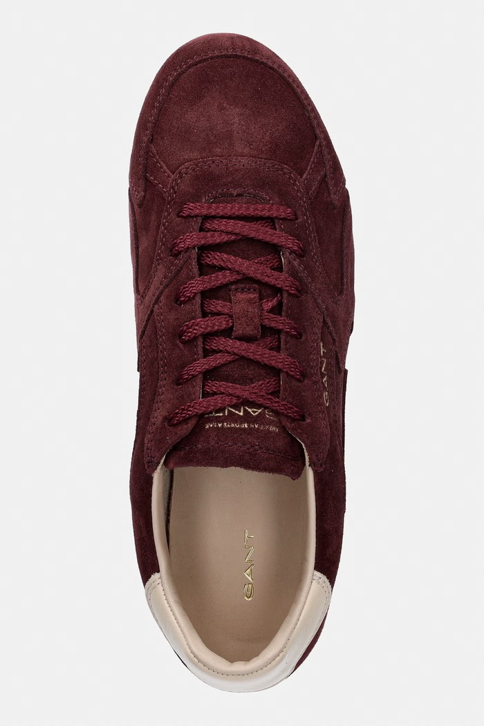 Gant Sperly tenisice za žene od brušene kože bordo 33533361.G553