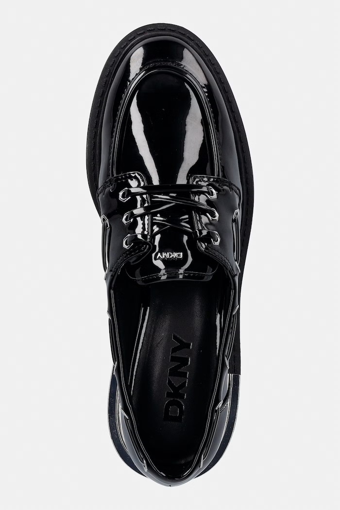 DKNY półbuty damskie Randall Boat czarny K2633523.BLK