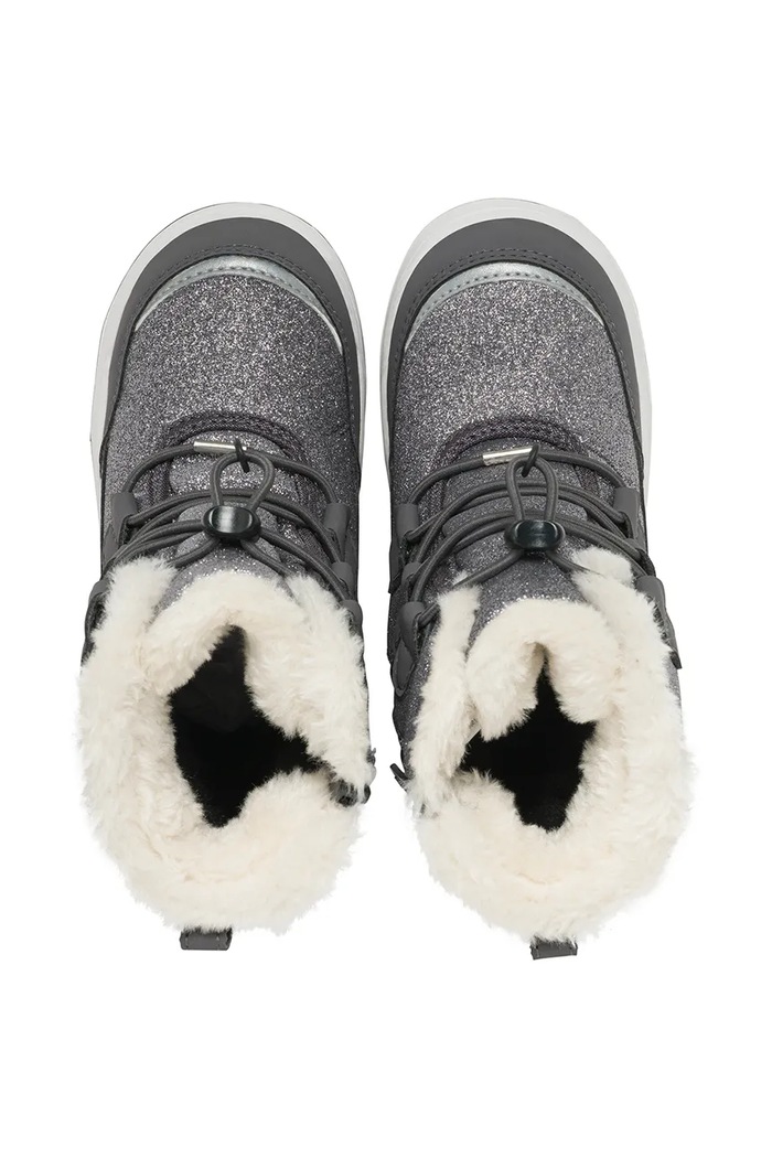 Dievča Viking Kids Detské zimné topánky Toasty Glitter Warm GTX Zip 3.96010 sivá