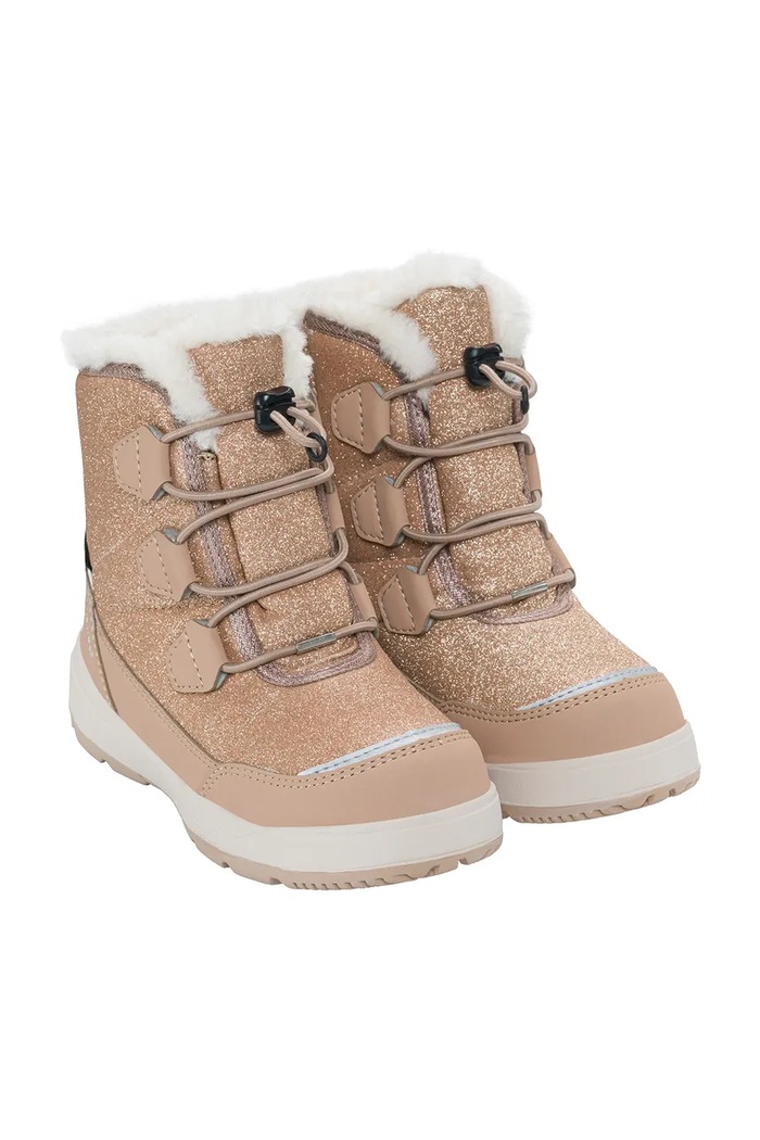 Viking Kids Detské zimné topánky Toasty Glitter Warm GTX Zip 3.96010 béžová AW26