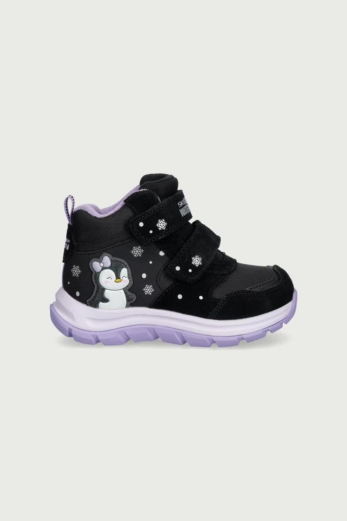 Skechers Buty zimowe dziecięce DYNAMIC TRAIL - SNUGGLE WALKS 303490L czarny AW26