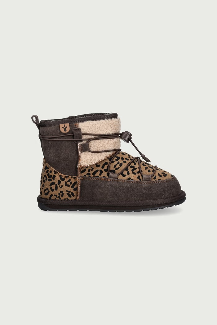 Emu Australia Śniegowce dziecięce zamszowe Leela Mini K13350.Leela.Mini brązowy AW26
