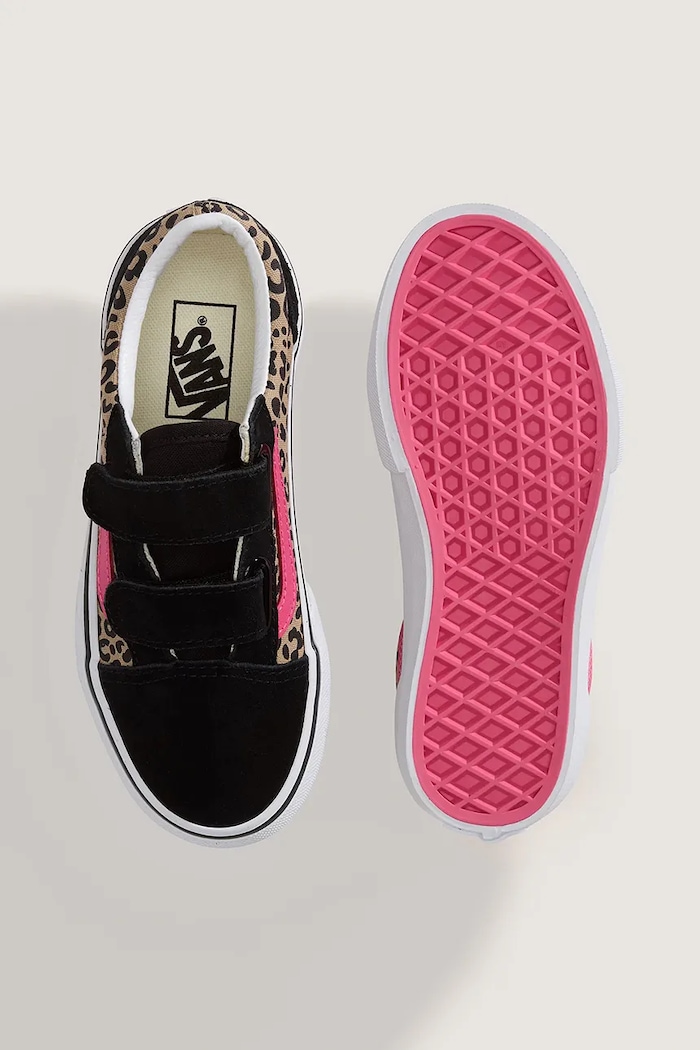 Old Skool V detské tenisky Vans VN000CYAH851 hnedá