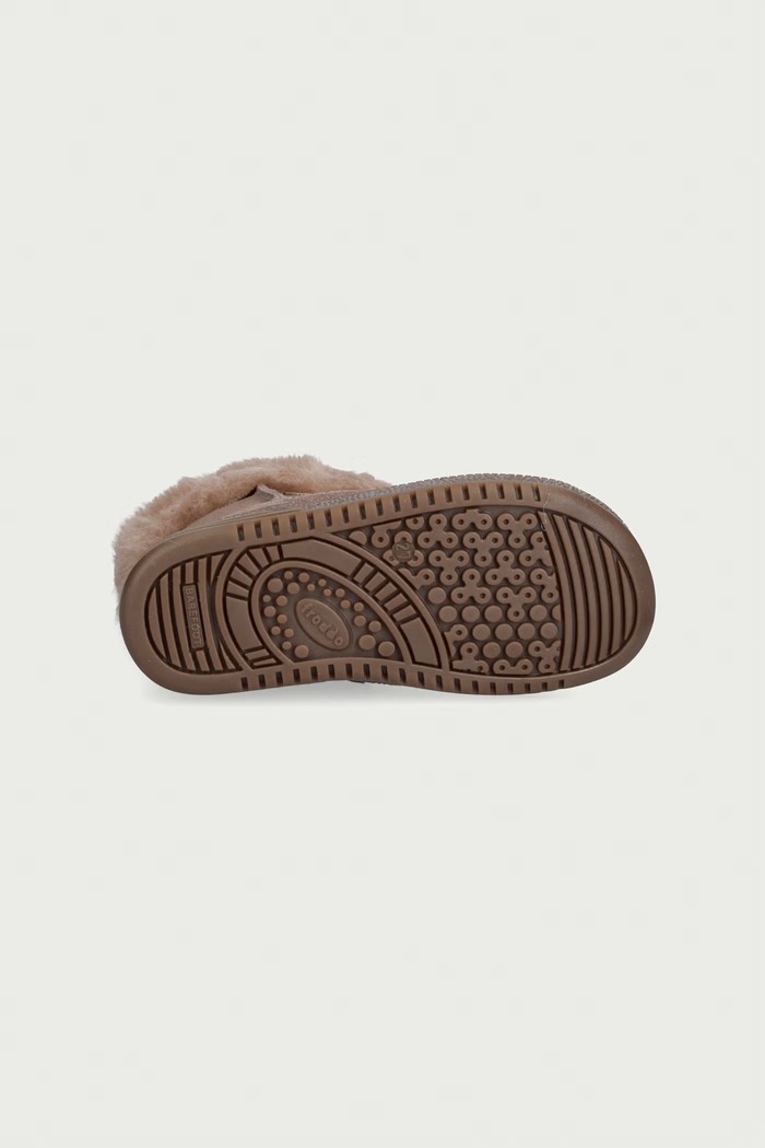 Παπούτσια χειμερινά παιδικά σουέτ BAREFOOT LOOP BOOT Froddo μπεζ G3160264.G.25.30