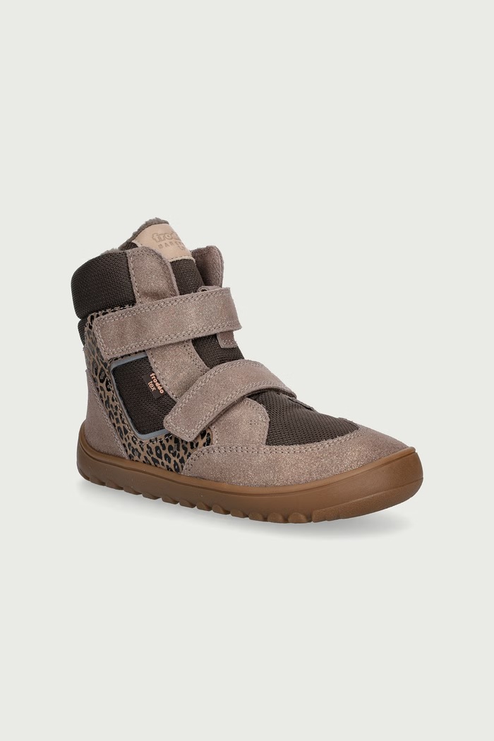 Froddo Detské zimné topánky BAREFOOT UP HILL WOOL hnedá G3160262.G.31.35