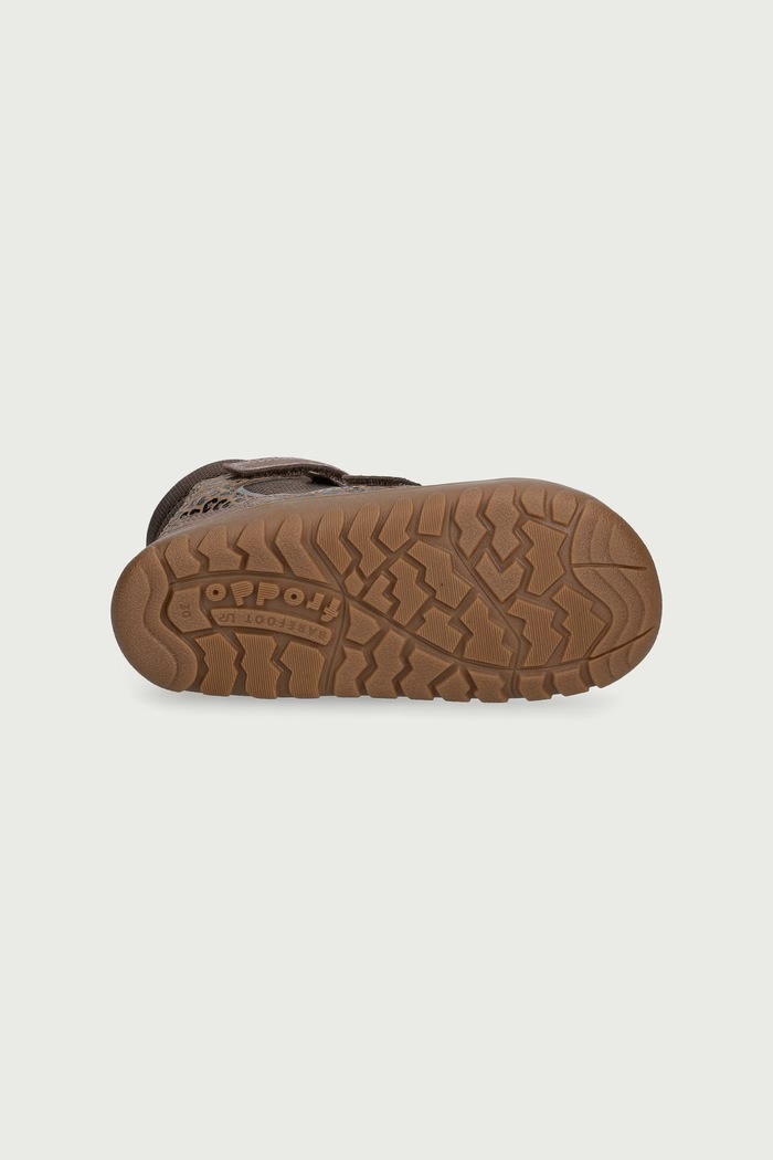 Detské zimné topánky BAREFOOT UP HILL WOOL Froddo hnedá G3160262.G.25.30