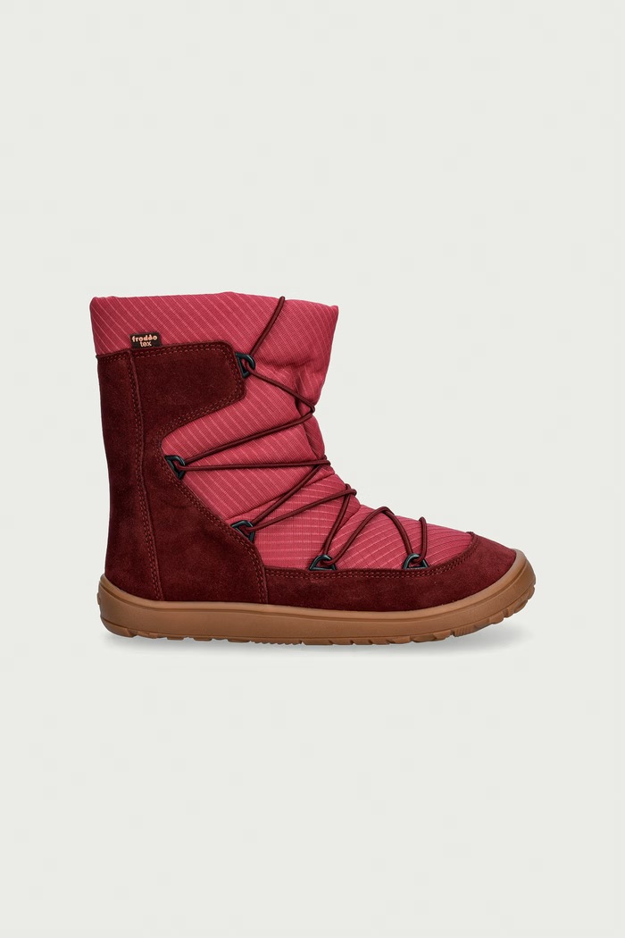 Froddo Snehule detské BAREFOOT TEX TRACK WOOL G3160251.G.31.35 ružová AW26