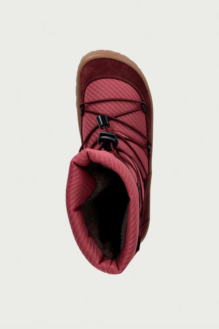 Snehule detské BAREFOOT TEX TRACK WOOL Froddo G3160251.G.31.35 ružová
