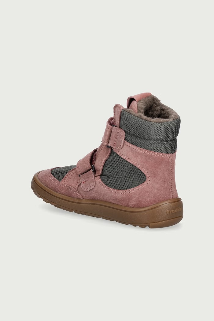 Dievča Froddo Detské zimné topánky BAREFOOT TEX WINTER G3160247.G.25.30 ružová