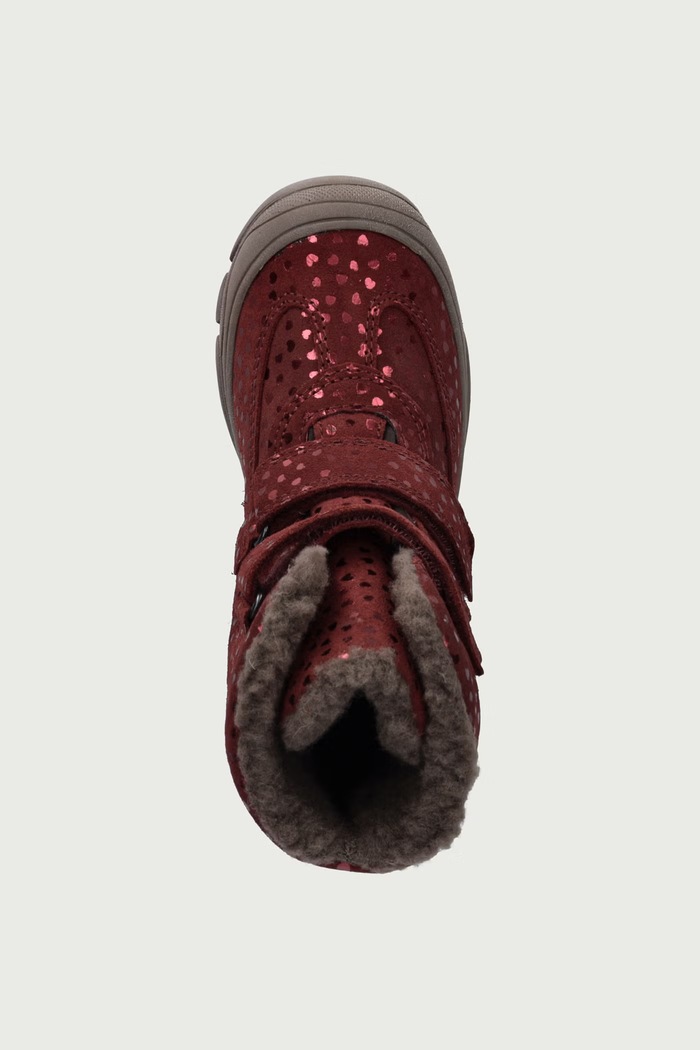 Obuća za djecu od kože LINZ WOOL TEX HIGH Froddo G3160230.G.31.35 bordo