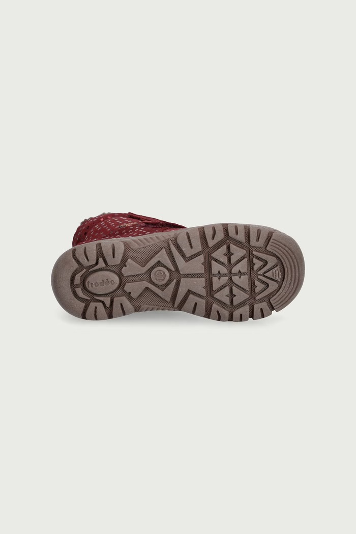 Obuća za djecu od kože LINZ WOOL TEX HIGH Froddo bordo G3160230.G.31.35