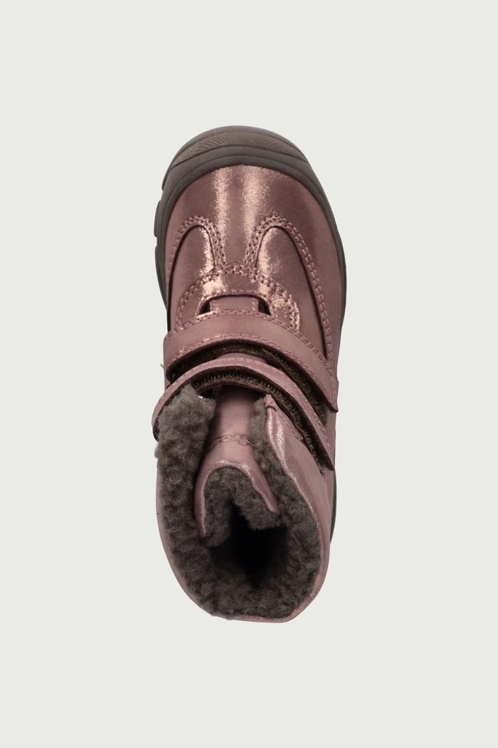 Buty zimowe dziecięce skórzane LINZ WOOL TEX HIGH Froddo G3160230.G.25.30 różowy