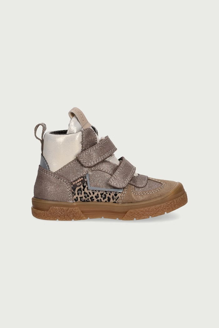 Froddo Παπούτσια χειμερινά παιδικά δερμάτινα PULSE TEX URBAN G3110286.G.25.30 μπεζ AW26