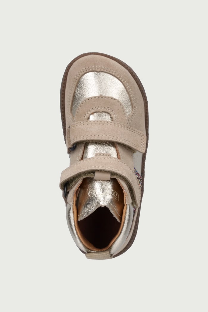 Półbuty damskie skórzane LOOP HIGH-TOPS BAREFOOT Froddo G2110157.G.25.30 beżowy