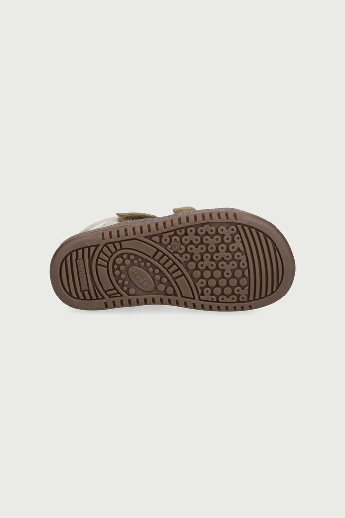 Półbuty damskie skórzane LOOP HIGH-TOPS BAREFOOT Froddo beżowy G2110157.G.25.30