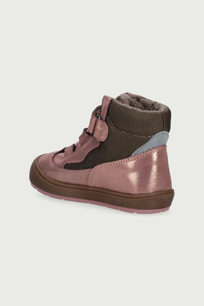 Dziewczynka Froddo Buty zimowe dziecięce skórzane OLLIE LUMI TEX WOOL G2110153.G.20.24 różowy