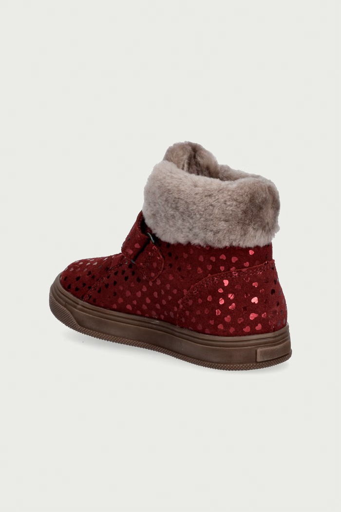 Dziewczynka Froddo Buty zimowe dziecięce skórzane BASCO TEX G2110144.G.25.30 bordowy