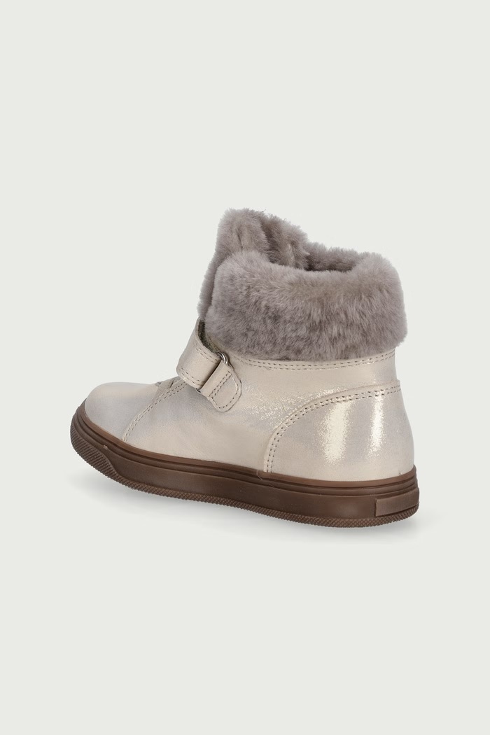 Dziewczynka Froddo Buty zimowe dziecięce skórzane BASCO TEX G2110144.G.25.30 srebrny