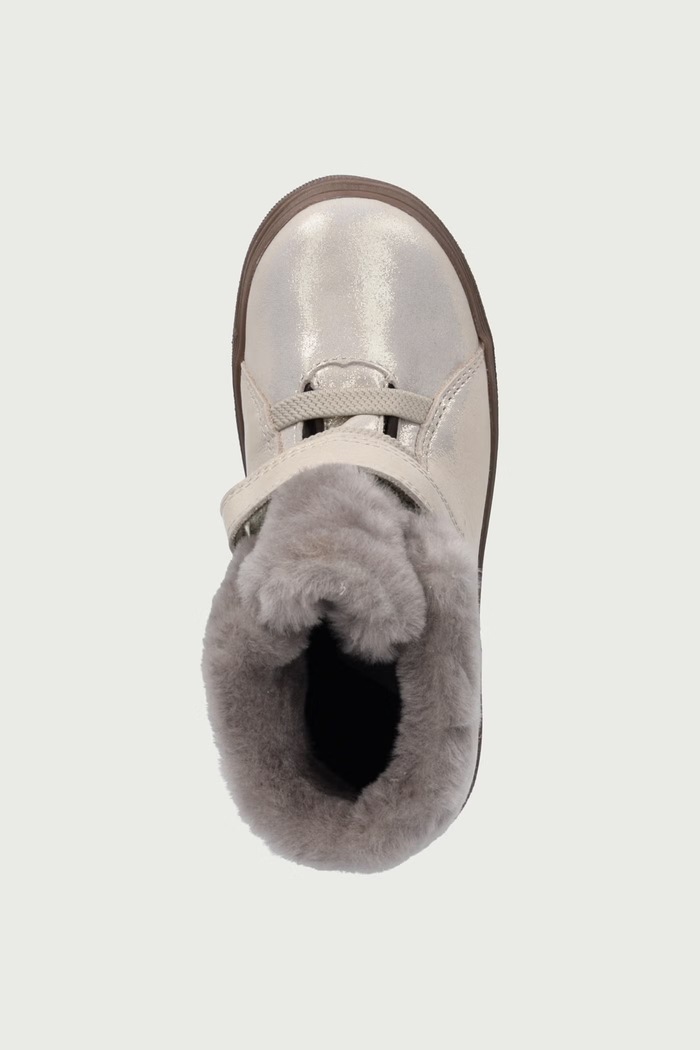 Buty zimowe dziecięce skórzane BASCO TEX Froddo G2110144.G.25.30 srebrny