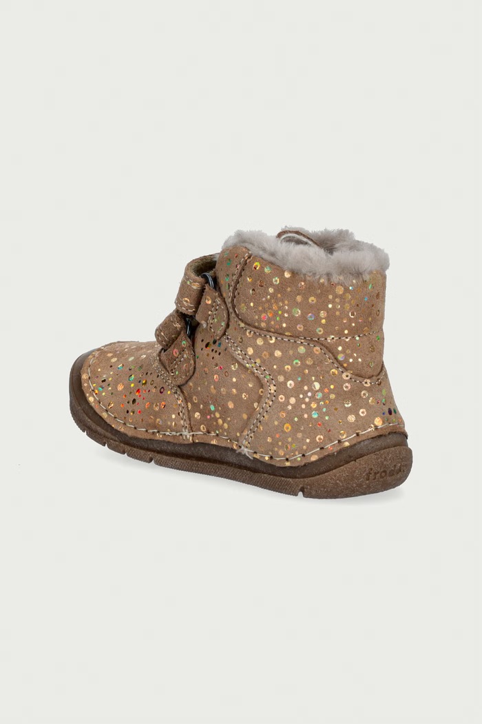 Dziewczynka Froddo Buty zimowe dziecięce skórzane PAIX UP WINTER G2110143.G.20.24 brązowy
