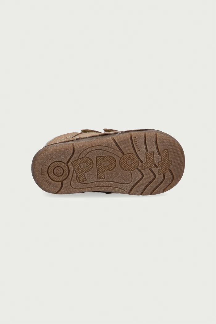 Buty zimowe dziecięce skórzane PAIX UP WINTER Froddo brązowy G2110143.G.20.24