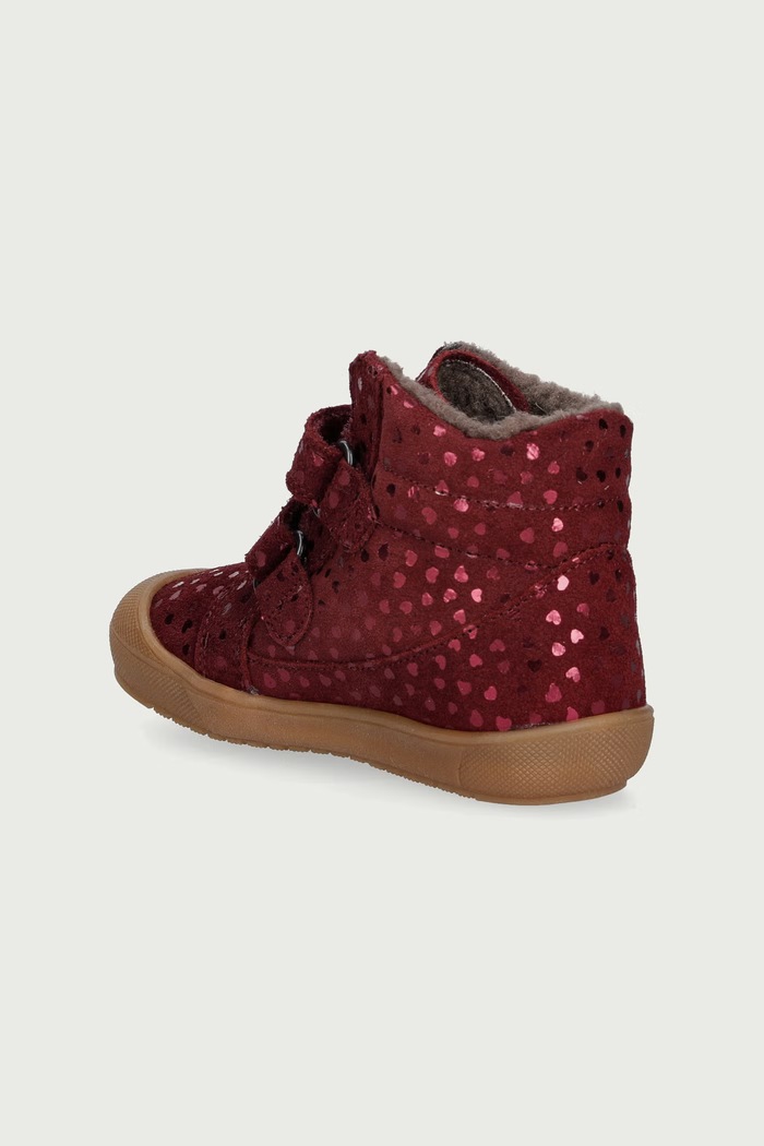 Djevojčice Froddo Obuća zimska za djecu od kože OLLIE WOOL TEX G2110138.G.20.24 bordo