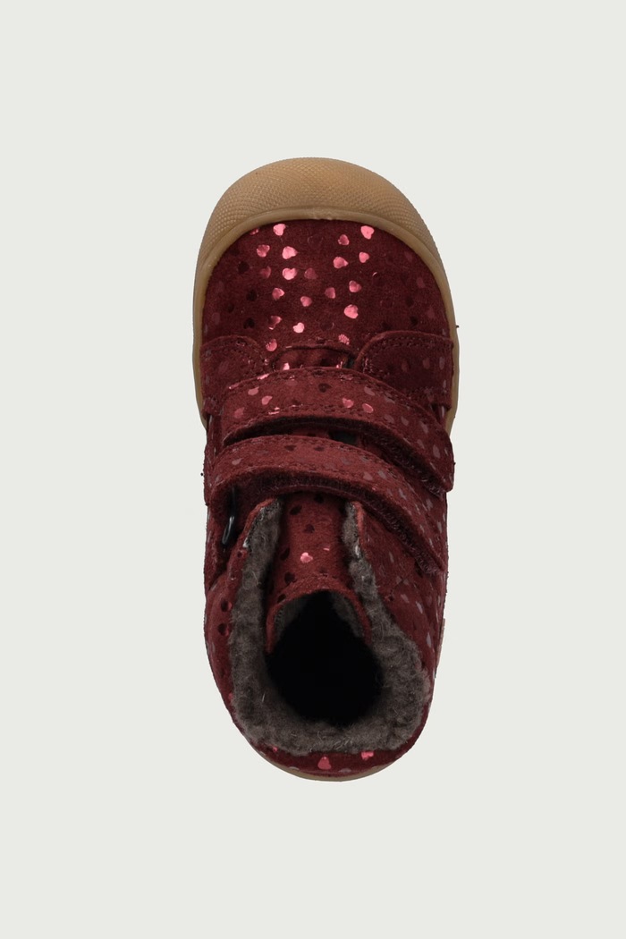 Obuća zimska za djecu od kože OLLIE WOOL TEX Froddo G2110138.G.20.24 bordo