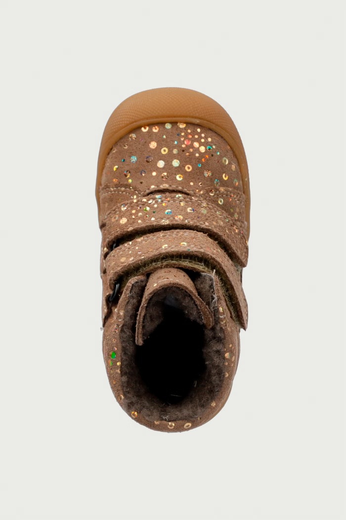 Παπούτσια χειμερινά παιδικά δερμάτινα OLLIE WOOL TEX Froddo G2110138.G.20.24 καφέ