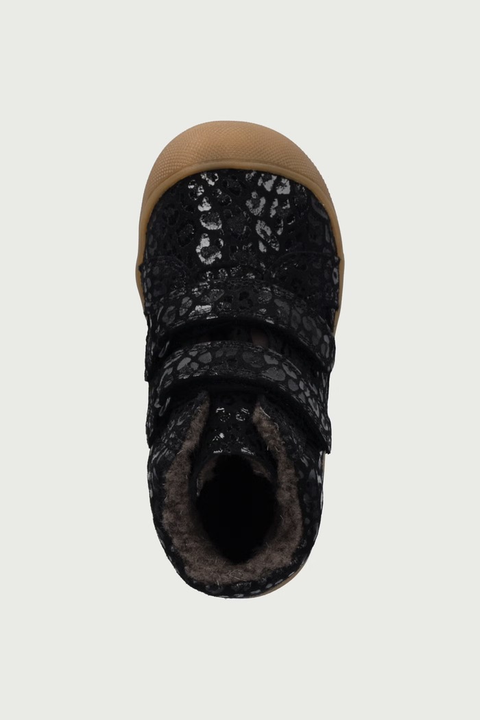Obuća zimska za djecu od kože OLLIE WOOL TEX Froddo G2110138.G.20.24 crna