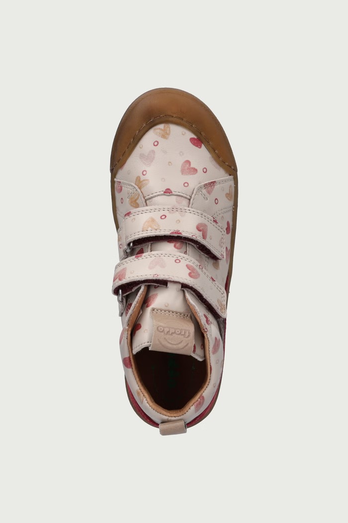 Półbuty dziecięce zamszowe ROSARIO HIGH-TOP Froddo G2110134.G.25.30.X beżowy