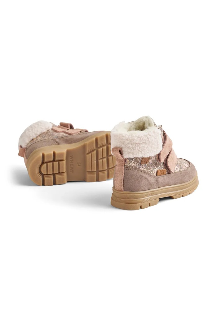 Scarpe invernali per bambini in scamoscio Wheat WF825.02 multicolore