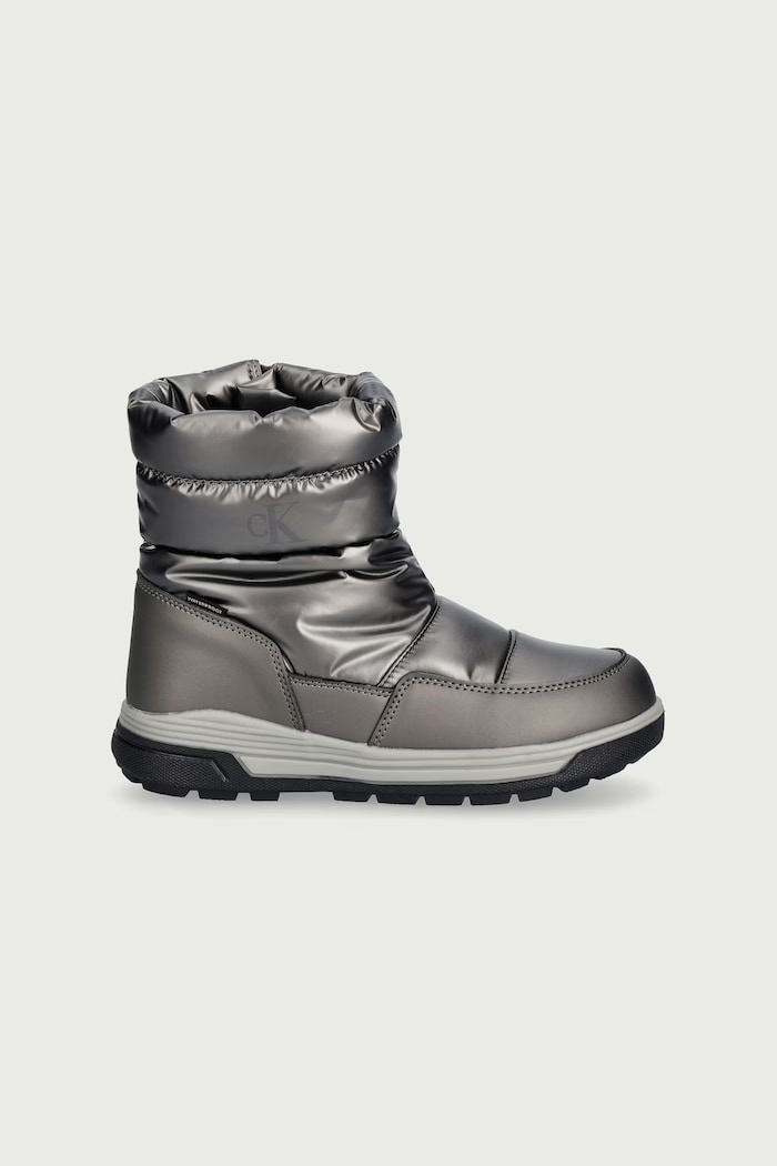 Calvin Klein Buty zimowe dziecięce V3AD.83435.35.39 srebrny AW26